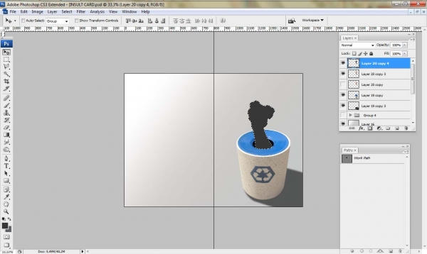 Creation of Dear John...: Step 9